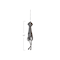 Hello Honey® 11" Gray Handmade Cotton Velvet Squid Ornament